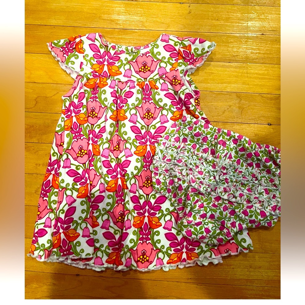 Vera Bradley Baby Dress & Ruffle Bloomers